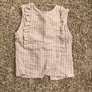Ruffles tank